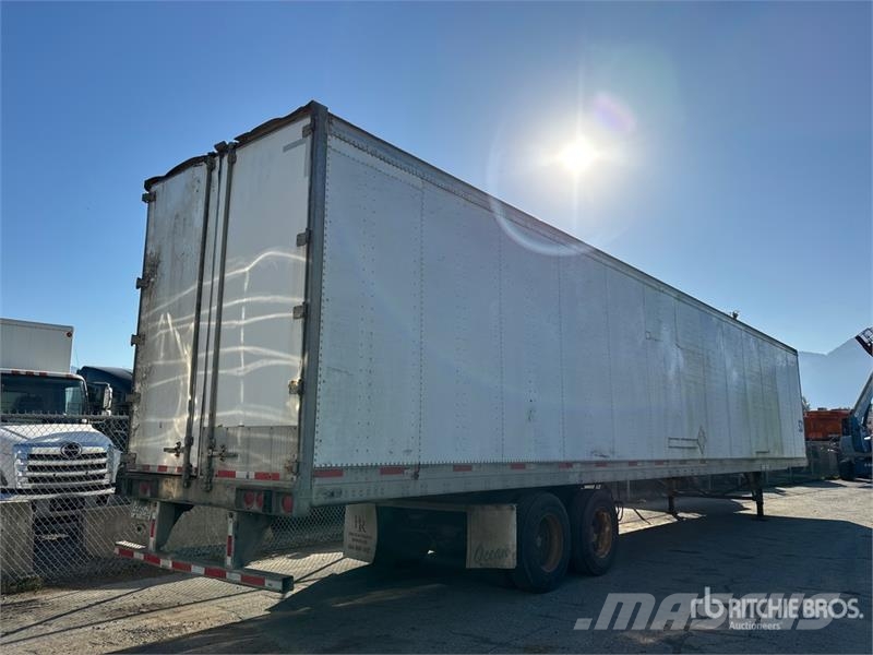 Trailmobile 53 ft x 102 in T/A Van Trailer Box body trailers