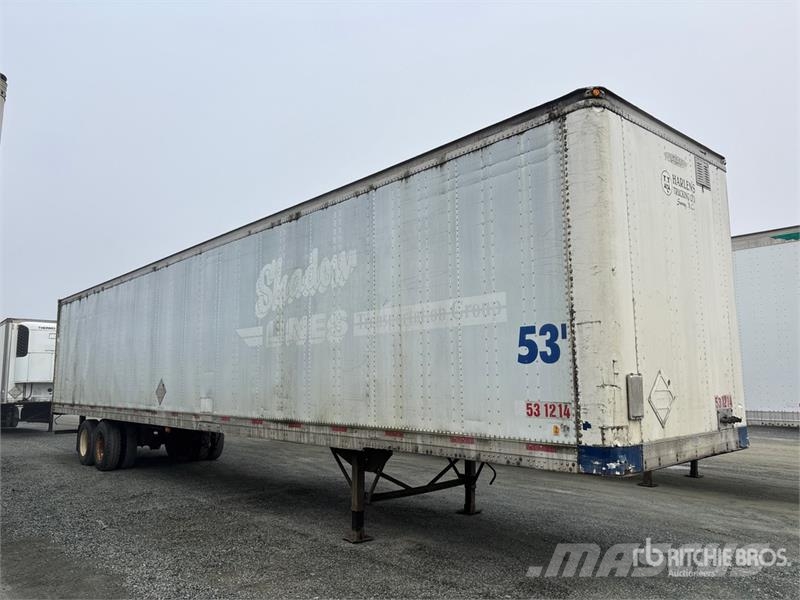 Trailmobile 53 ft x 102 in T/A Van Trailer Прицепы-фургоны