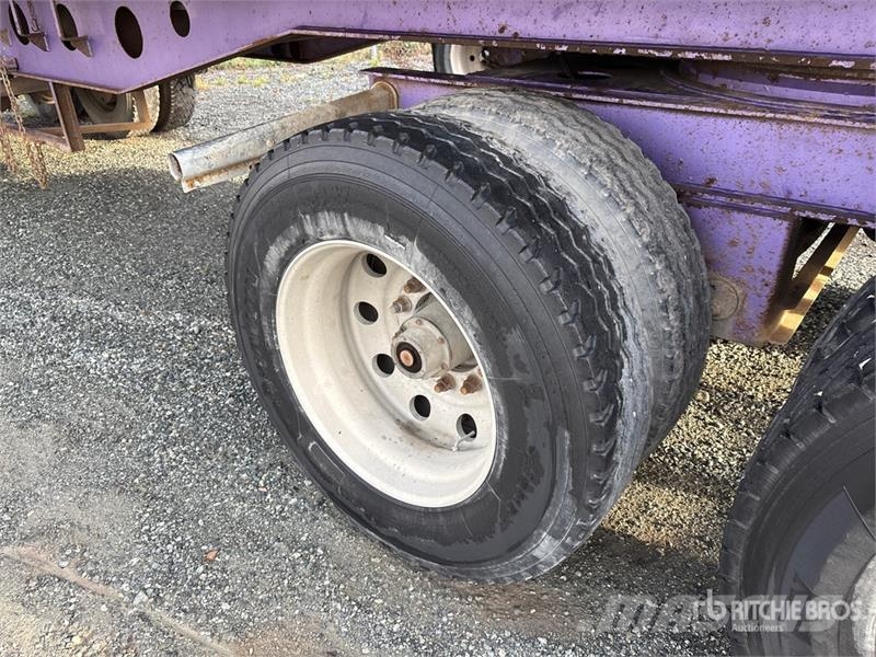 Trojan 26 ft Quad/A End Dump Trailer Pašizgāzējs