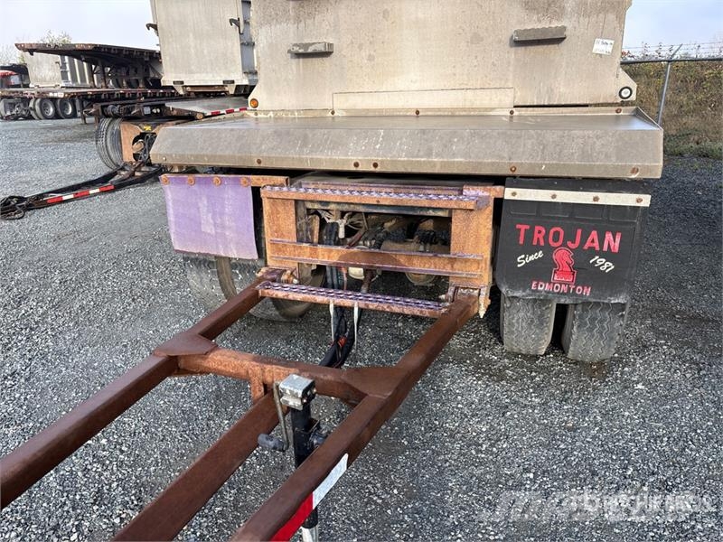 Trojan 26 ft Quad/A End Dump Trailer Pašizgāzējs