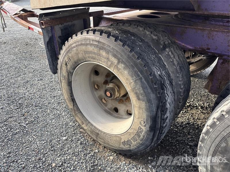 Trojan 26 ft Quad/A End Dump Trailer Pašizgāzējs
