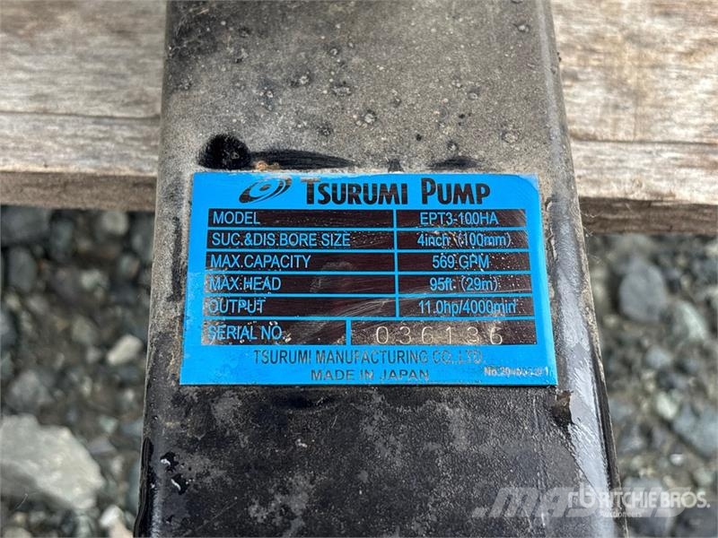Tsurumi EPT3-80HA Wasserpumpen