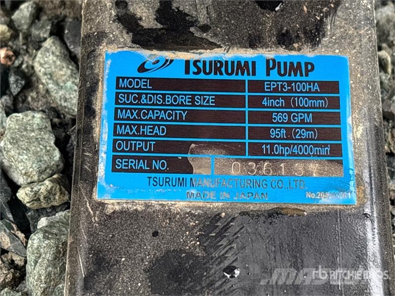 Tsurumi EPT3-80HA Wasserpumpen