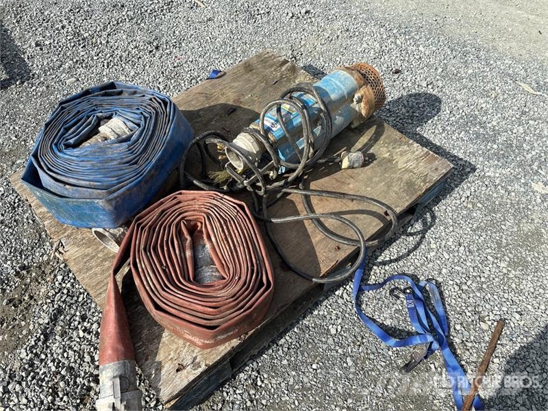 Tsurumi NK3-22L Electric 3 in Submersible Water Pump Andre komponenter
