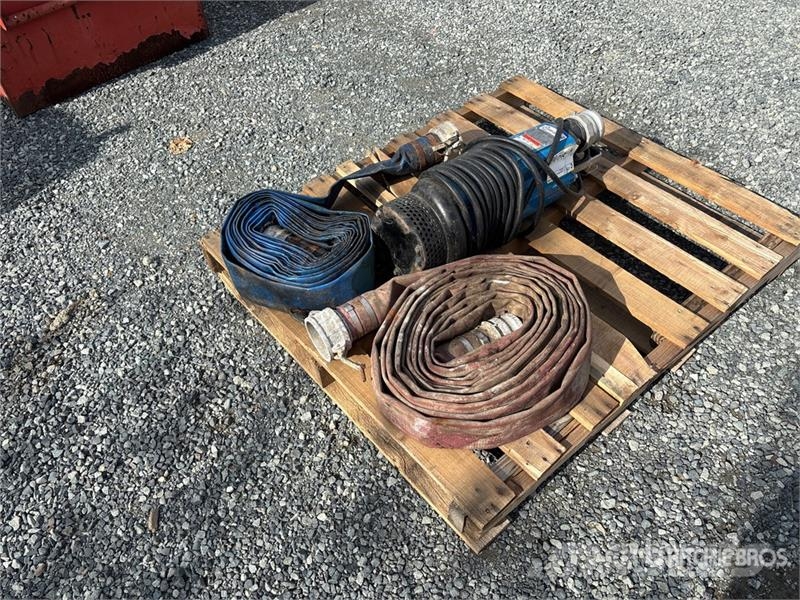 Tsurumi NK3-22L Electric 3 in Submersible Water Pump Andre komponenter