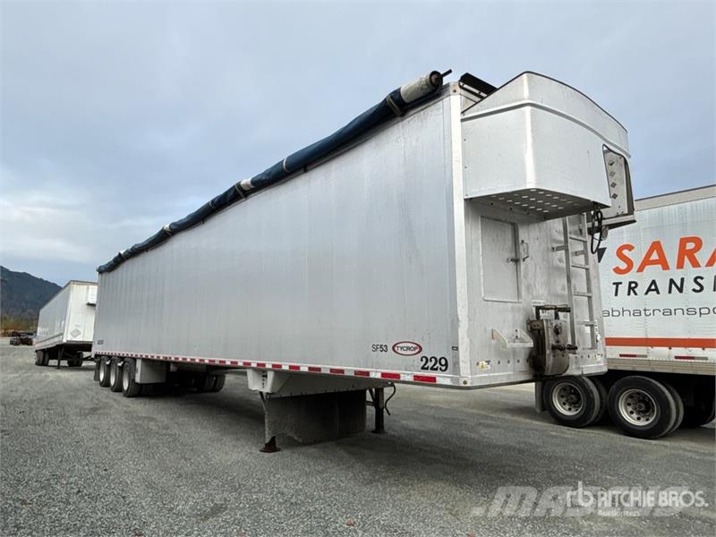 Ty-Crop 53 ft x 102 in Tri/A Moving Floor Open-Top Hakkeveohaagised