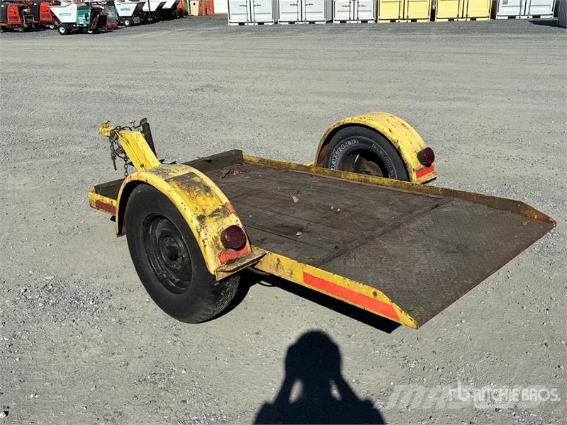 Ubilt 8 ft S/A Step Deck Trailer Низкорамные прицепы