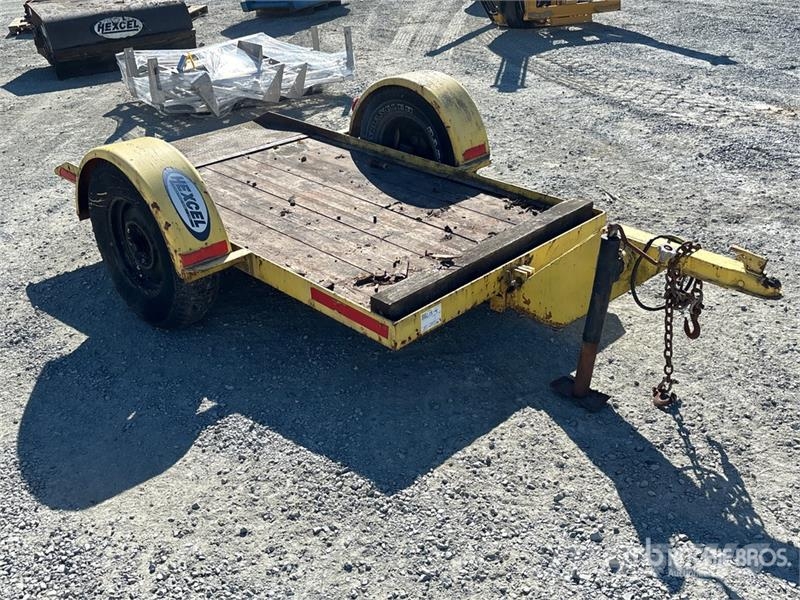 Ubilt 8 ft S/A Tilt Deck Trailer Низкорамные прицепы
