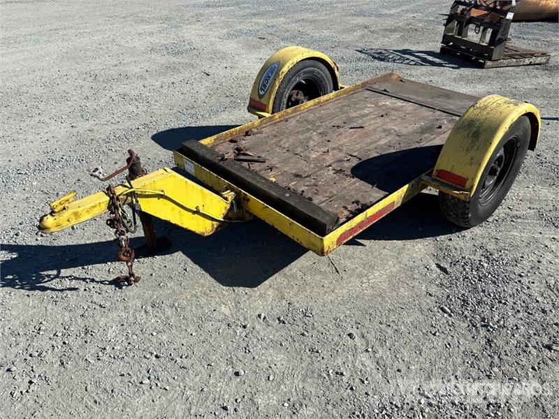 Ubilt 8 ft S/A Tilt Deck Trailer Низкорамные прицепы