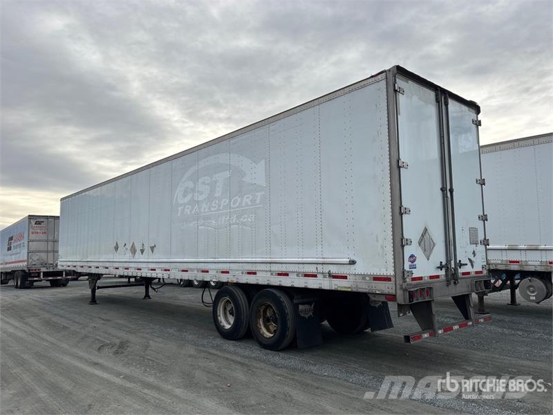 Utility 53 ft x 102 in T/A Van Trailer Skappåbygg