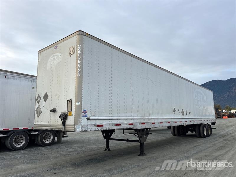 Utility 53 ft x 102 in T/A Van Trailer Skappåbygg