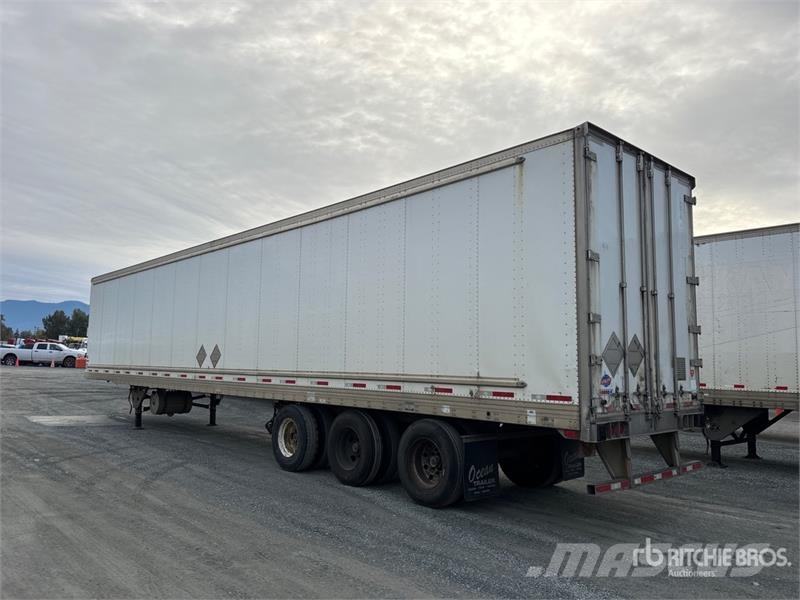 Utility 53 ft x 102 in Tri/A Heated Van Trailer Box body trailers