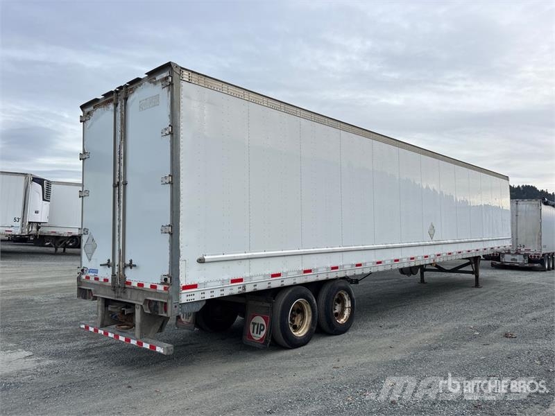 Vanguard 53 ft x 102 in T/A Heated Van Trailer 厢式拖车