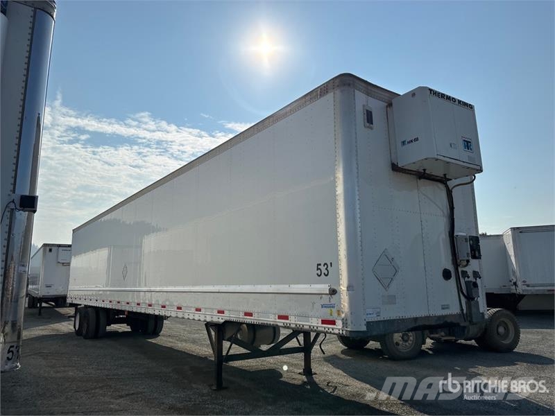 Vanguard 53 ft x 102 in T/A Heated Van Trailer Dobozos pótkocsik