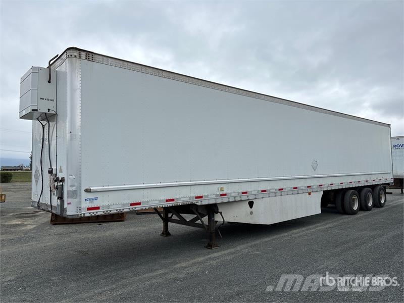 Vanguard 53 ft x 102 in Tri/A Heated Van Trailer مقطورات ذات هيكل صندوقي