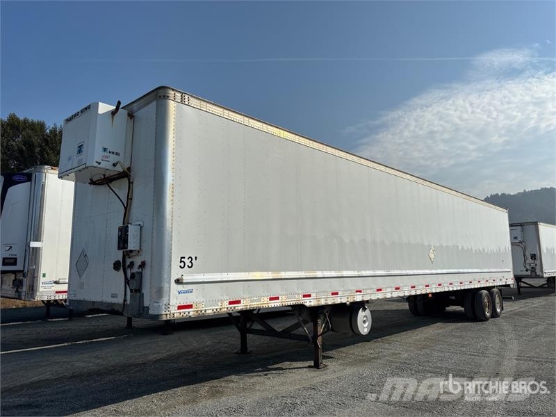 Vanguard 53 ft x 102 in T/A Heated Van Trailer Dobozos pótkocsik