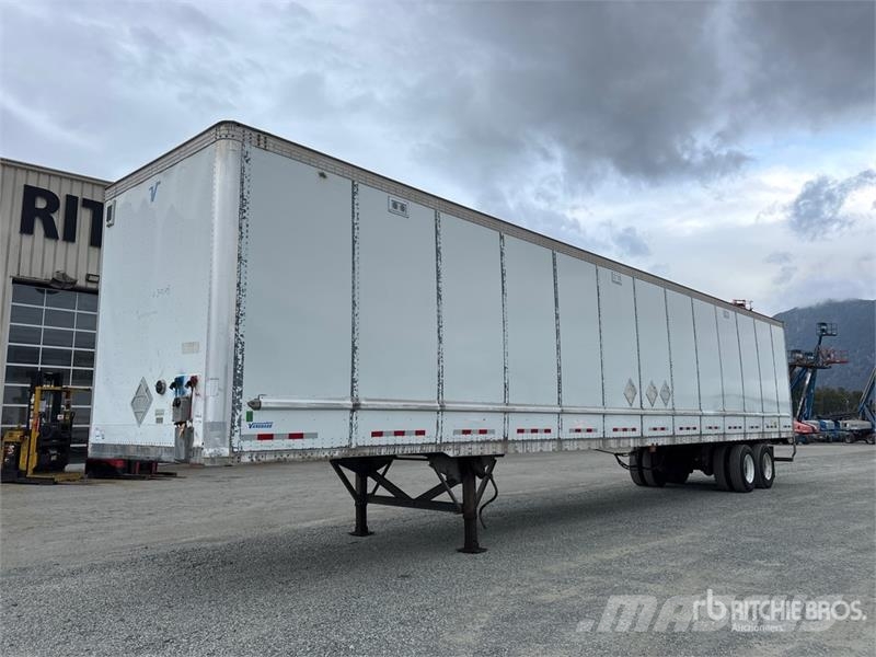 Vanguard 53 ft x 102 in T/A Van Trailer Причепи-фургони