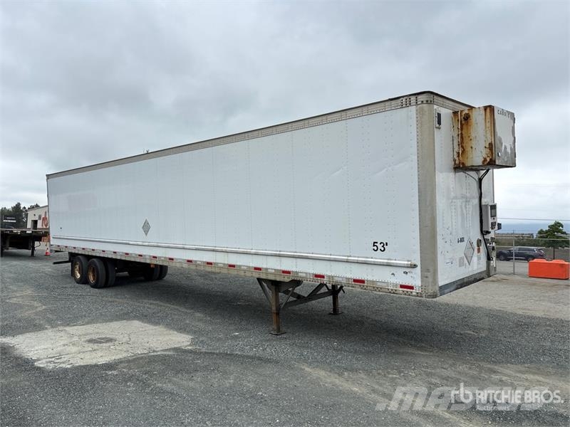 Vanguard 53 ft x 102 in T/A Heated Van Trailer Dobozos pótkocsik