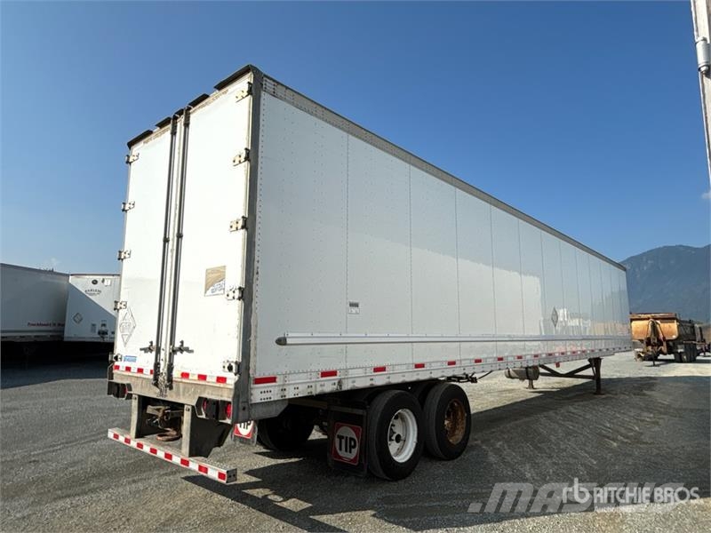 Vanguard 53 ft x 102 in T/A Heated Van Trailer Dobozos pótkocsik