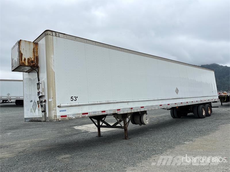 Vanguard 53 ft x 102 in T/A Heated Van Trailer Dobozos pótkocsik