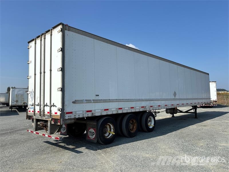 Vanguard 53 ft x 102 in Tri/A Heated Van Trailer Dobozos pótkocsik