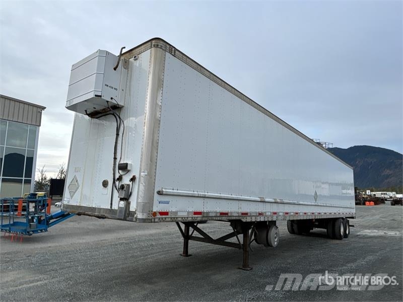 Vanguard 53 ft x 102 in T/A Heated Van Trailer 厢式拖车