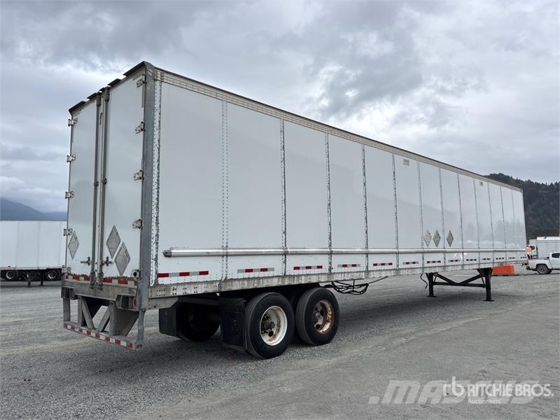 Vanguard 53 ft x 102 in T/A Van Trailer Причепи-фургони