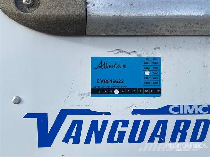 Vanguard 53 ft x 102 in T/A Heated Van Trailer Anhänger-Kastenaufbau