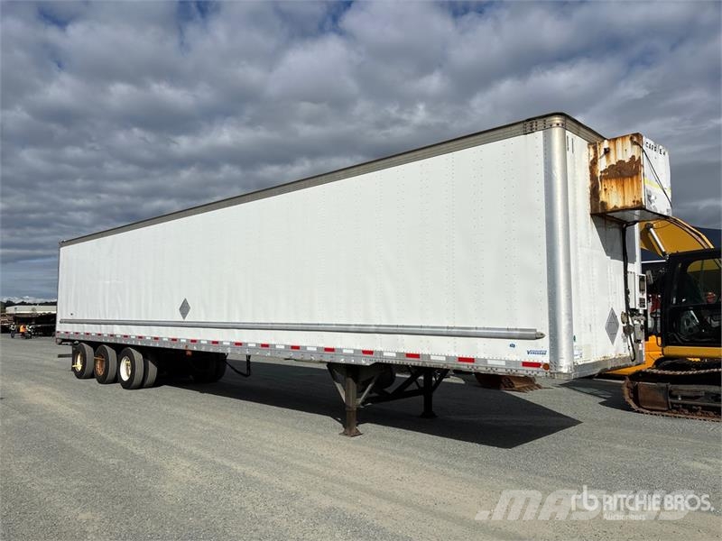 Vanguard 53 ft x 102 in Tri/A Heated Van Trailer Dobozos pótkocsik
