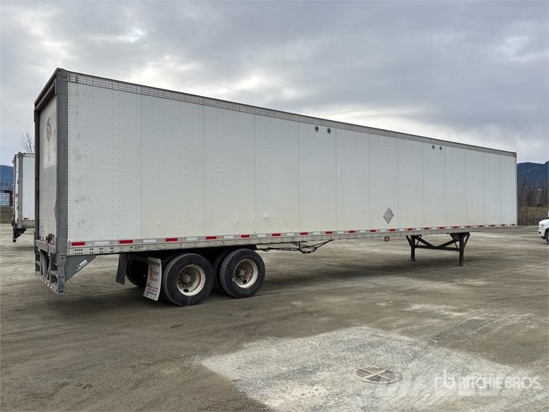 Vanguard 53 ft x 102 in T/A Van Trailer 厢式拖车