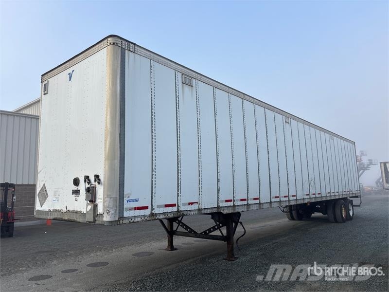 Vanguard 53 ft x 102 in T/A Van Trailer Прицепы-фургоны