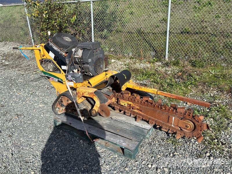 Vermeer RTX150 Walk Behind Trencher (Inoperable) Tranšeju racēji