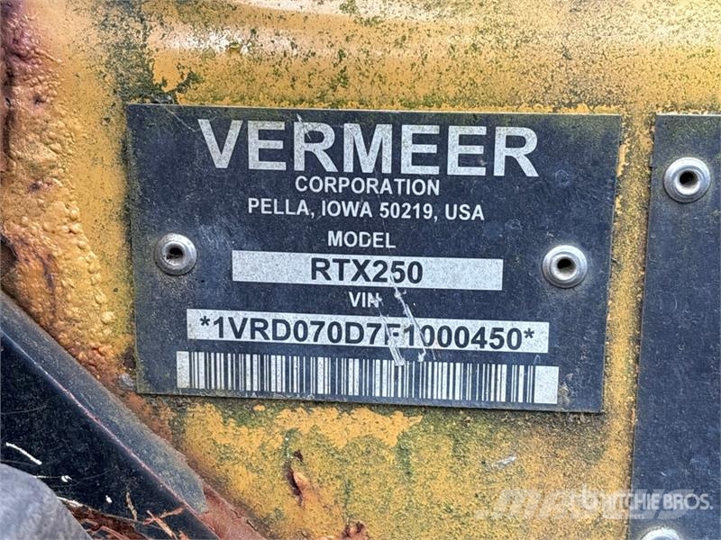 Vermeer RTX250 Grabenfräse
