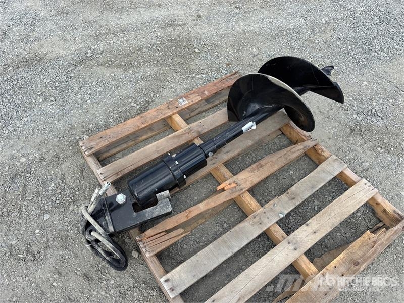 Vicsec VCAG400 16 in Excavator Auger - Fits 1 - 3 ton Exc Boren