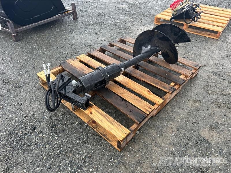 Vicsec VCAG400 16 in Excavator Auger - Fits 1 - 3 ton Exc Bohrer
