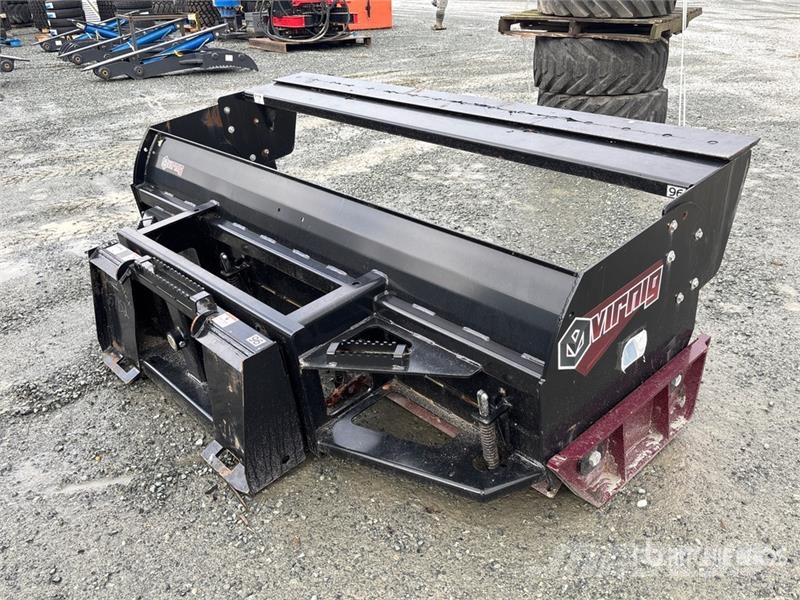 Virnig 96 in Skid Steer Snow Pusher Snöblad och plogar