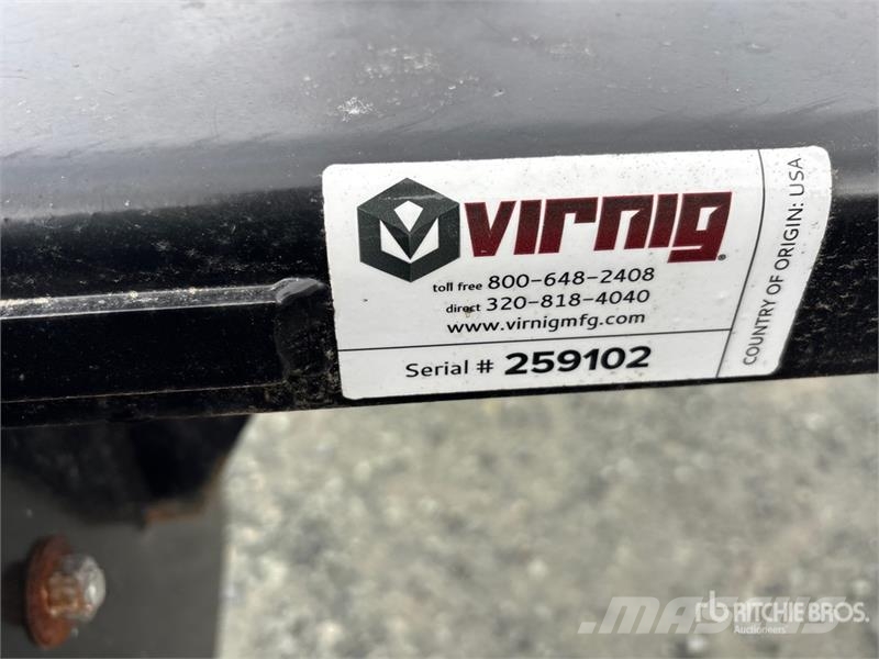 Virnig 96 in Skid Steer Snow Pusher Snöblad och plogar
