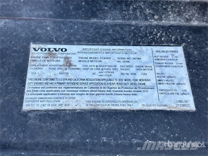 Volvo VNL 曳引機組件