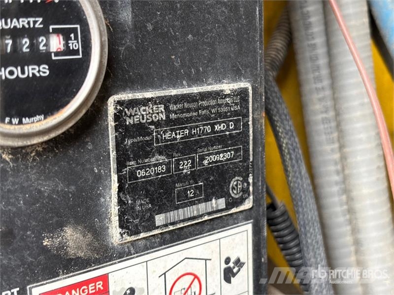 Wacker Neuson H1770 XHD D 770000 BTU Space Heater Kühl- und Heizsysteme