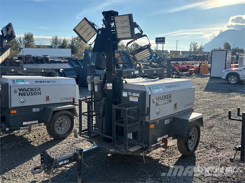 Wacker Neuson Light Tower Valopylväät