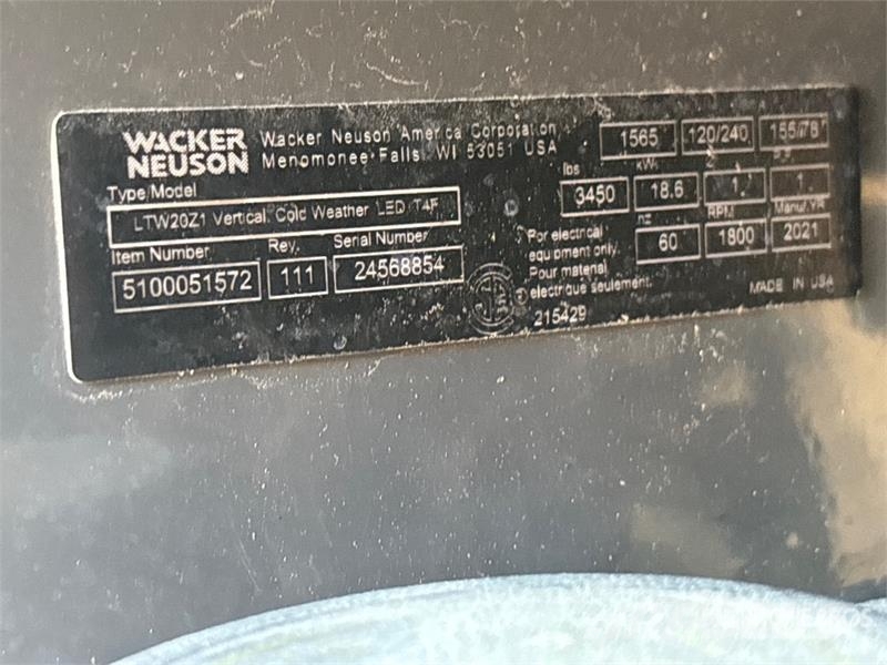 Wacker Neuson LTW20 Освітлювальні вежі