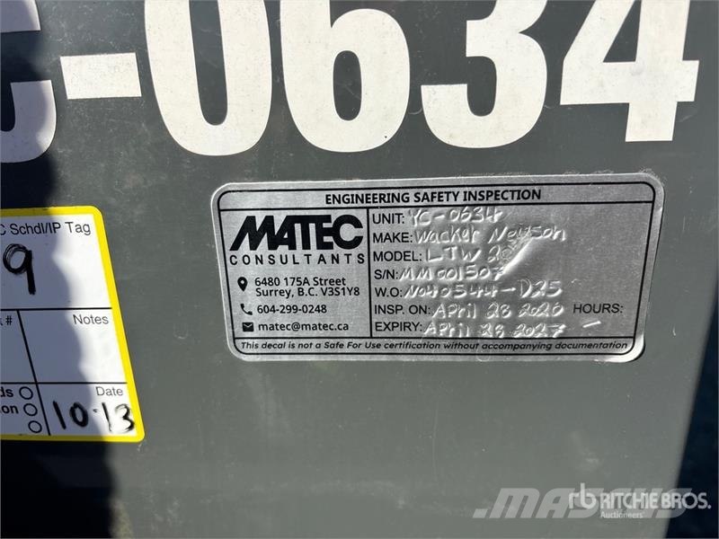 Wacker Neuson LTW20 Lichtmasten