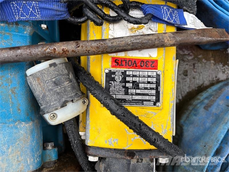 Wacker Neuson PS3 2200 Electric 3 in Submersible Water Pump Altri componenti