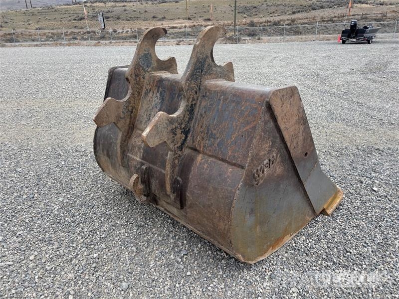 WBM 64 in Q/C Cleanup Excavator Bucket دلاء