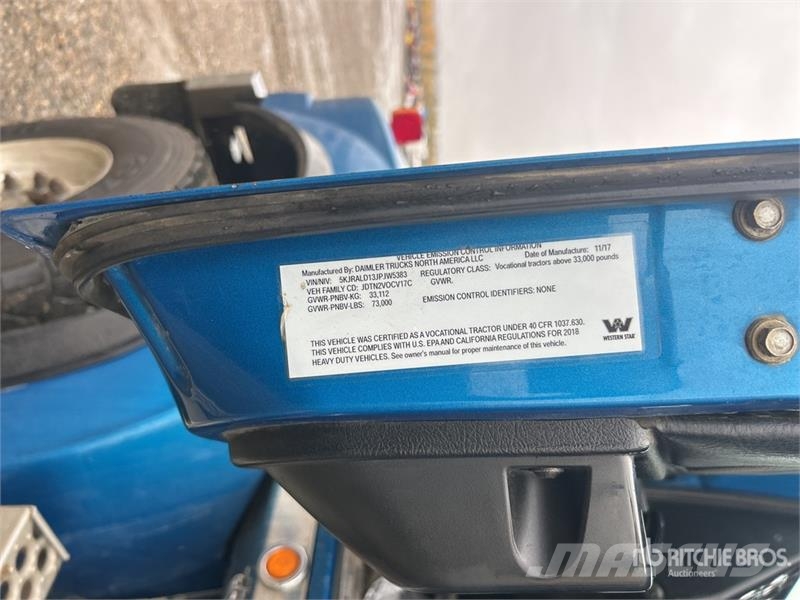 Western Star 4900SA Kamioni za drva Šticari