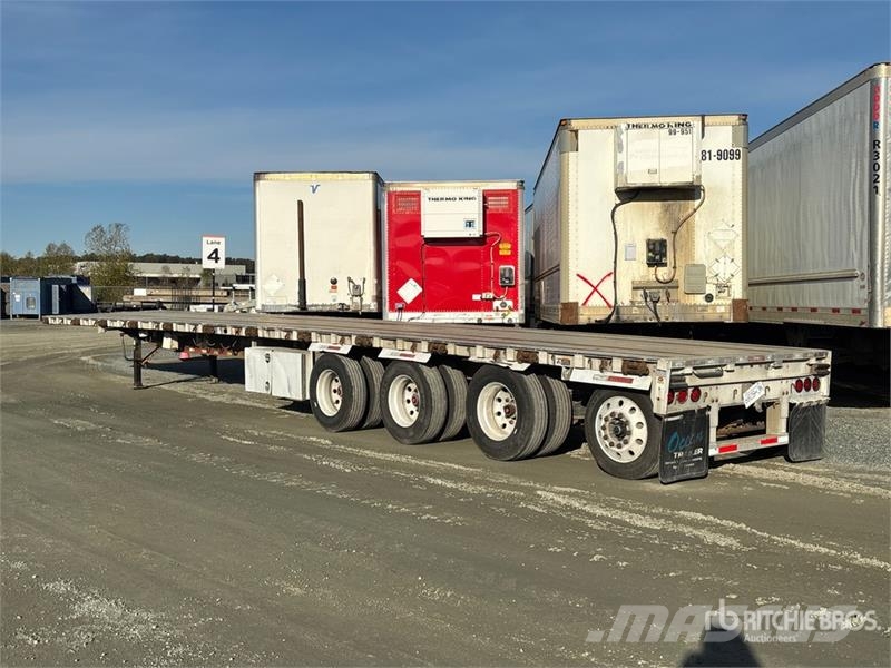 Wilson 53 ft Quad/A Flatbed Trailer Prikolice platforme/otvoreni sanduk