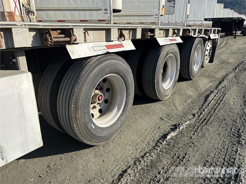 Wilson 53 ft Quad/A Flatbed Trailer Prikolice platforme/otvoreni sanduk