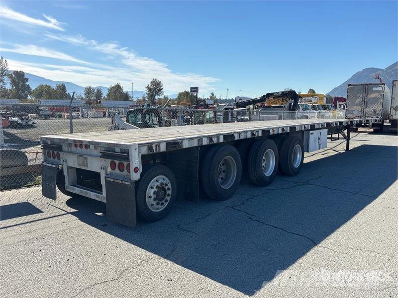 Wilson 53 ft Quad/A Flatbed Trailer Prikolice platforme/otvoreni sanduk