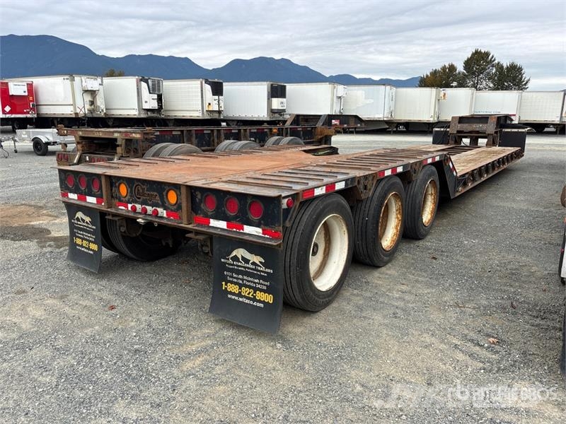 Witzco Challenger Challenger RG50 Tri/A Lowboy Trailer Низькорамні причепи