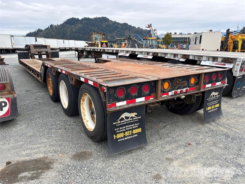 Witzco Challenger Challenger RG50 Tri/A Lowboy Trailer Низькорамні причепи